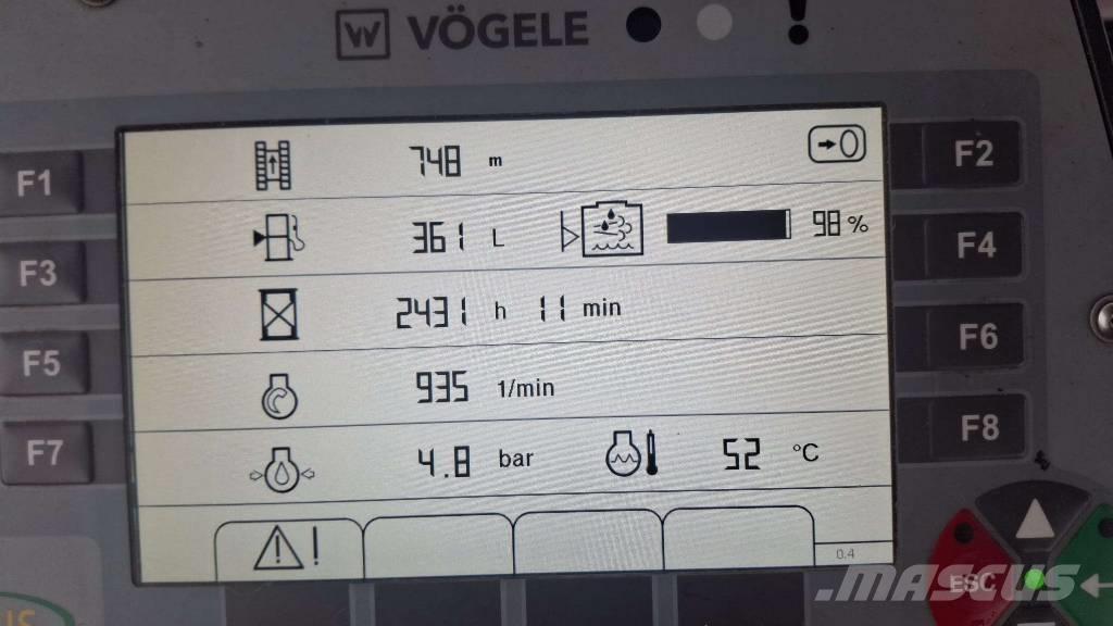 Vögele MT 3000-2i Vehículos de transporte de materiales