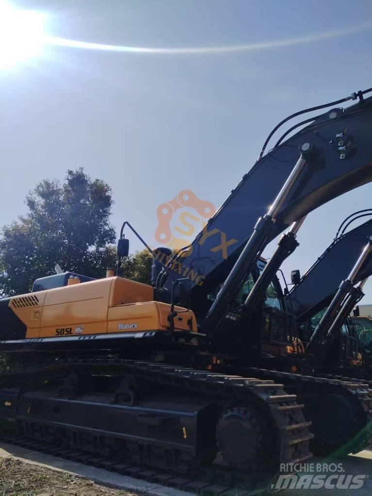 Hyundai R 505 L VS Excavadoras de cadenas