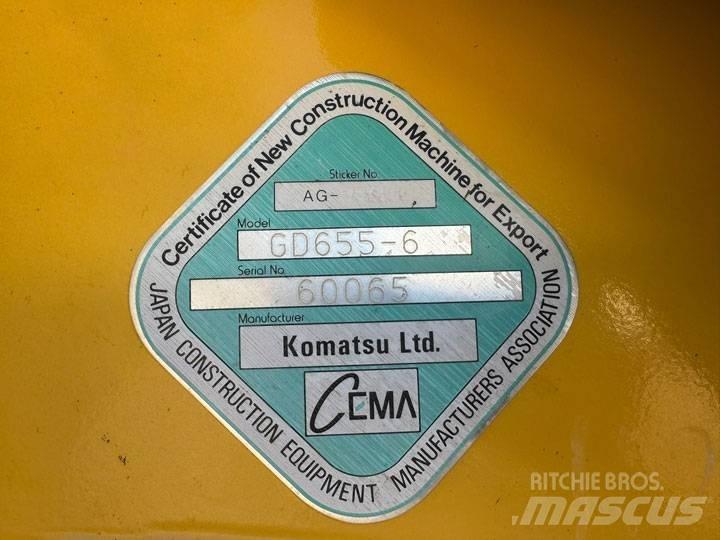 Komatsu GD 655-6 Motoniveladoras