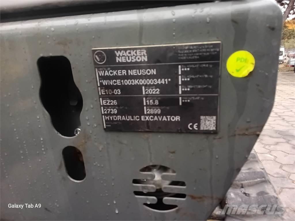 Wacker Neuson EZ26 Excavadoras de cadenas