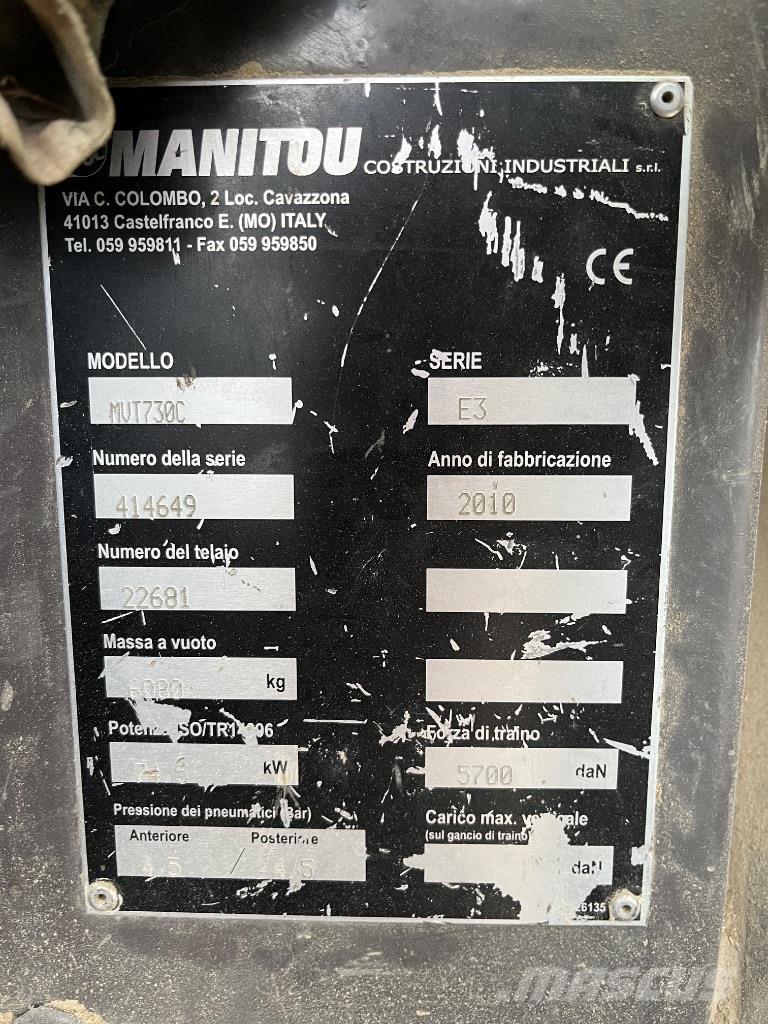 Manitou MVT 730 Tractores