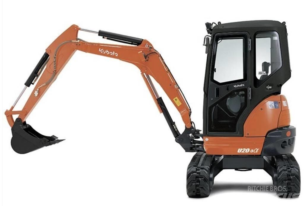Kubota U 20-3 Mini excavadoras < 7t