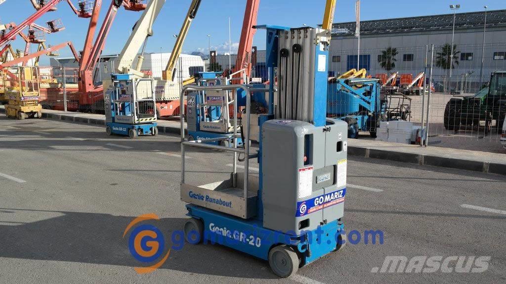 Genie GR 20 Ascensores de personal y montacargas de acceso