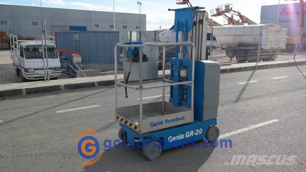 Genie GR 20 Ascensores de personal y montacargas de acceso