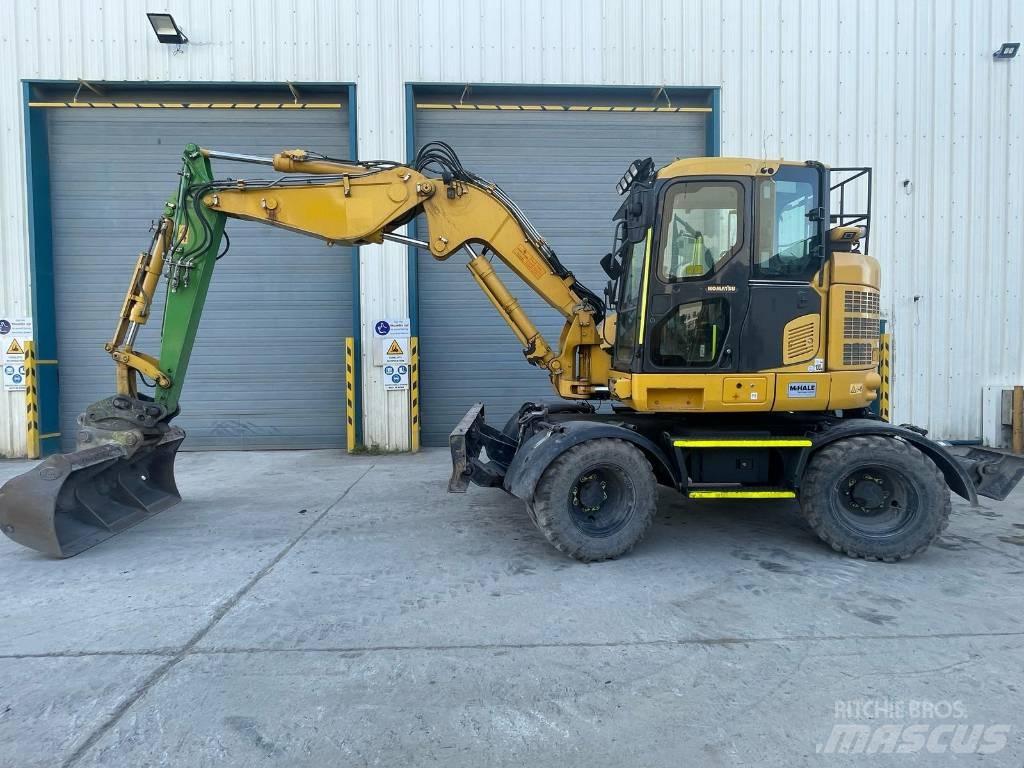 Komatsu PW118-11 Excavadoras de ruedas
