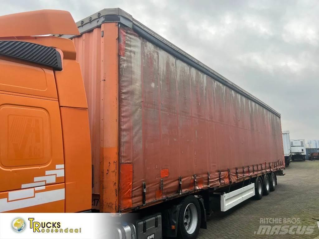 Krone + 3 AXEL + MEGA Semirremolques con caja de lona