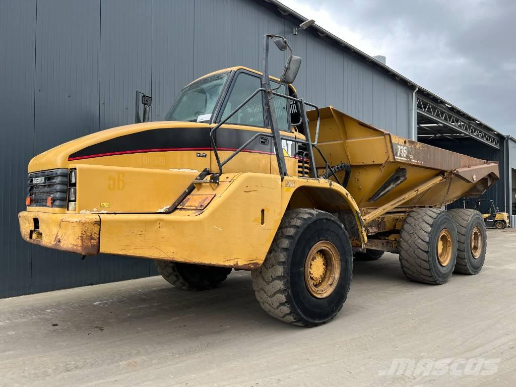 CAT 735 Dúmpers articulados