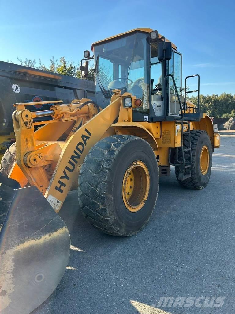 Hyundai HL 757-7 A Cargadoras sobre ruedas