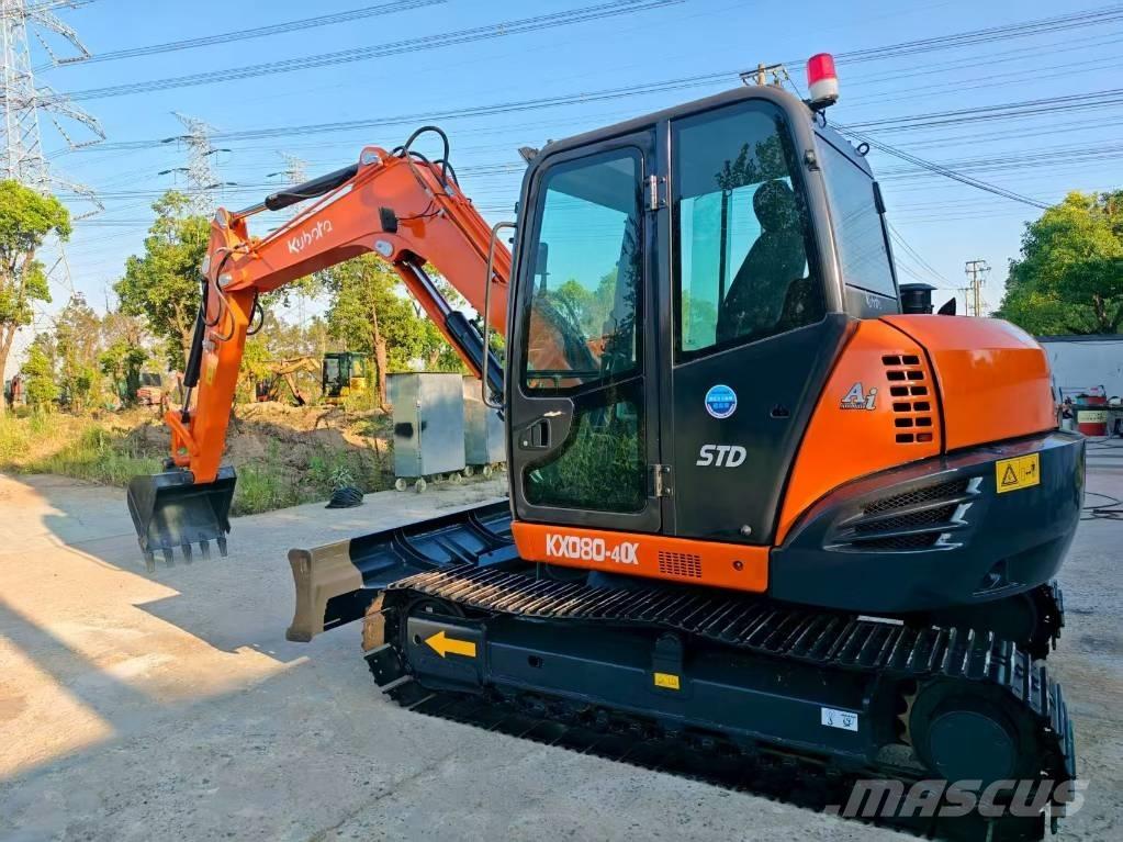 Kubota KX 080-4 Mini excavadoras < 7t