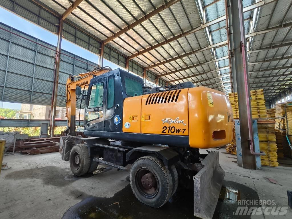 Hyundai R210w-7 Excavadoras de ruedas