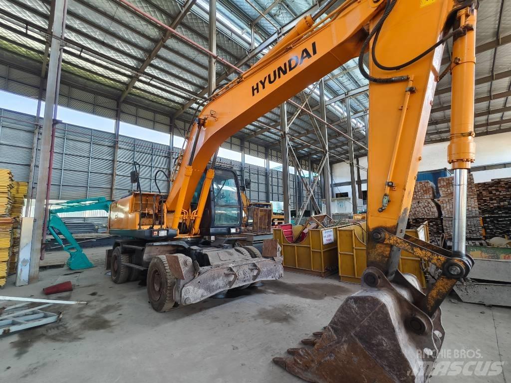 Hyundai R210w-7 Excavadoras de ruedas