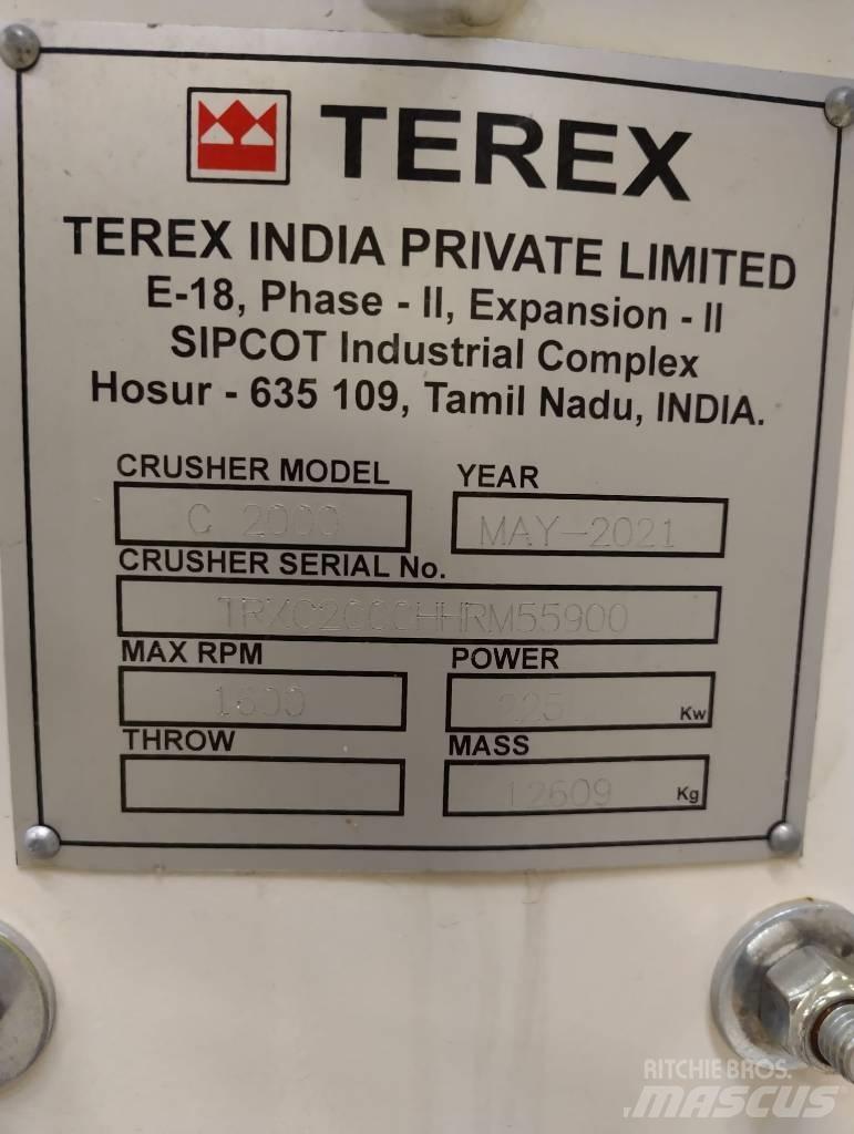 Terex Canica 2000 Trituradoras