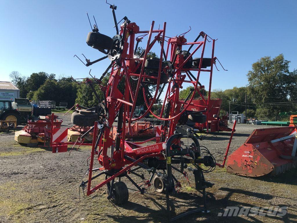 SIP SPIDER 915 / 8 Rastrillos y henificadores