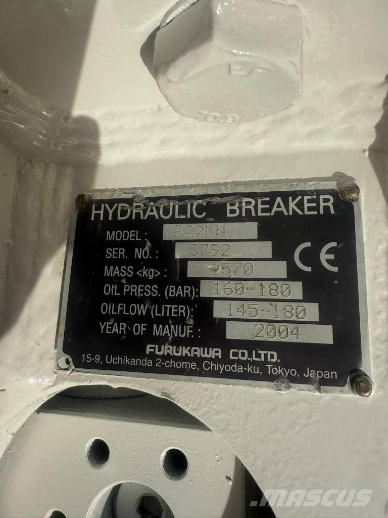 Furukawa F22 LN Martillos hidráulicos