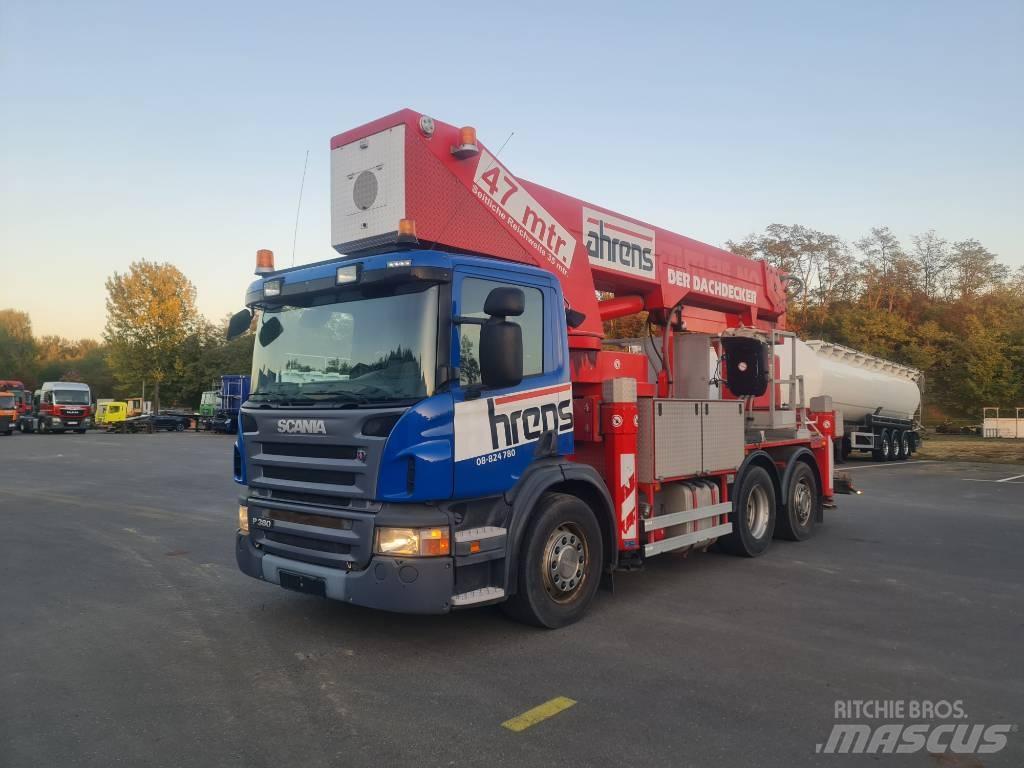 Scania P 380 Plataformas sobre camión