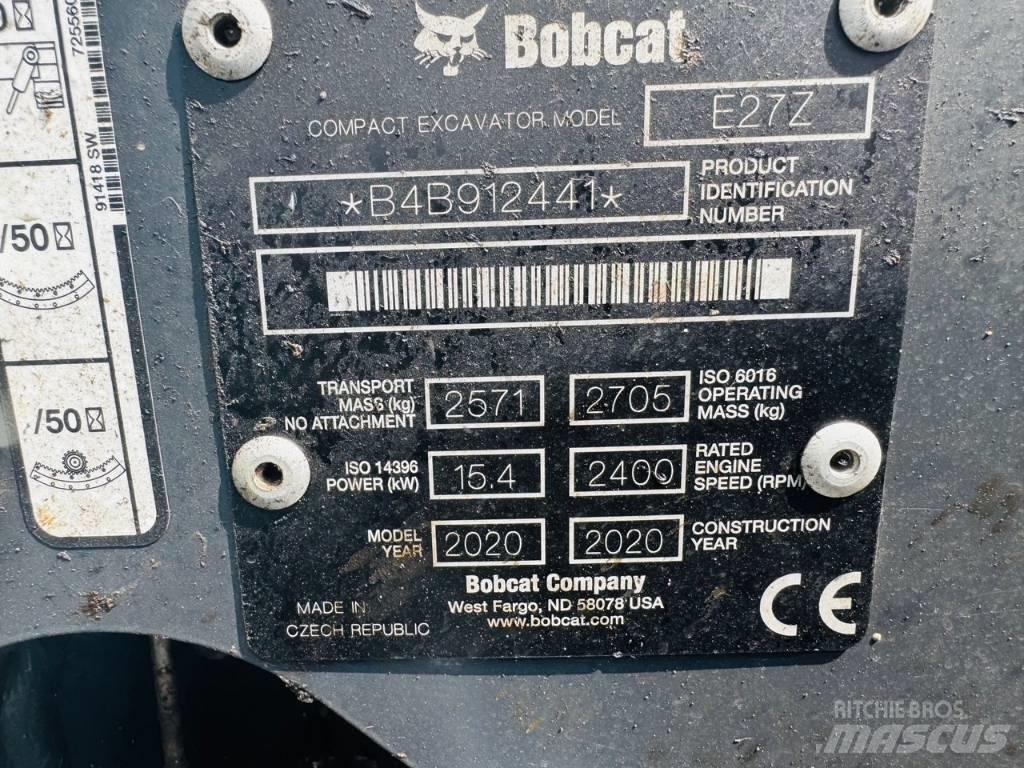 Bobcat E27z Mini excavadoras < 7t