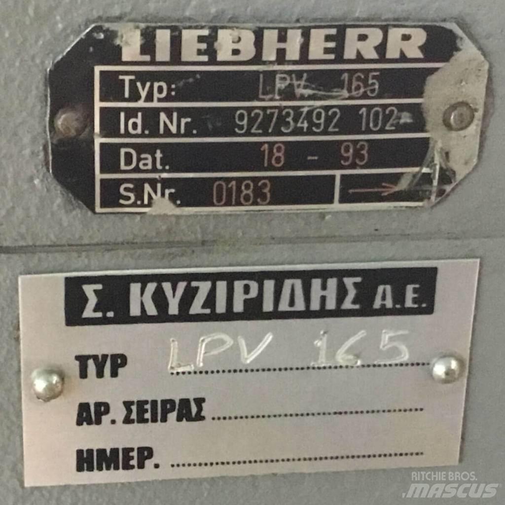 Liebherr LPV 165 Hidráulicos