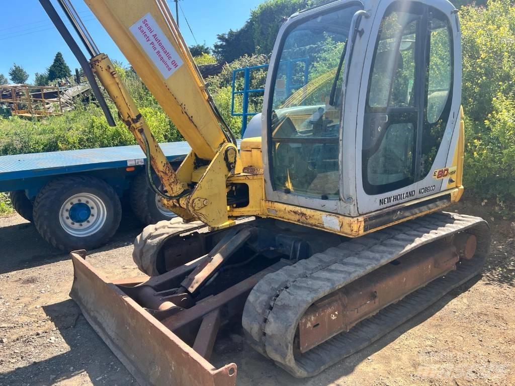 New Holland E 80 Excavadoras 7t - 12t