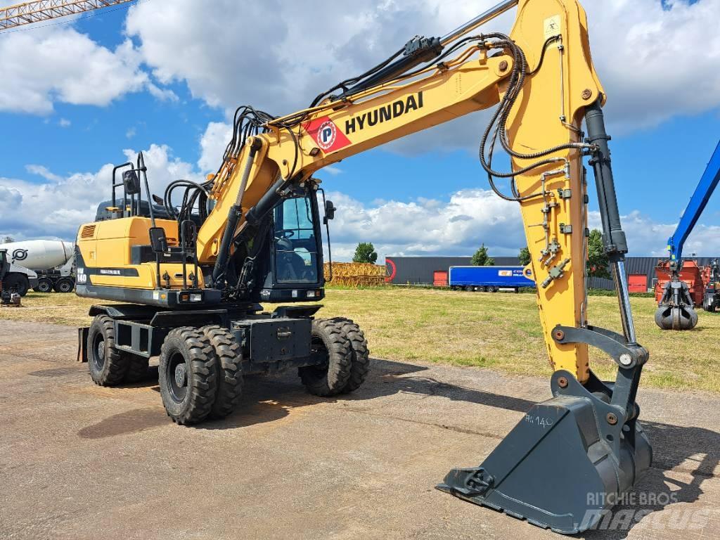 Hyundai HW140 Excavadoras de ruedas