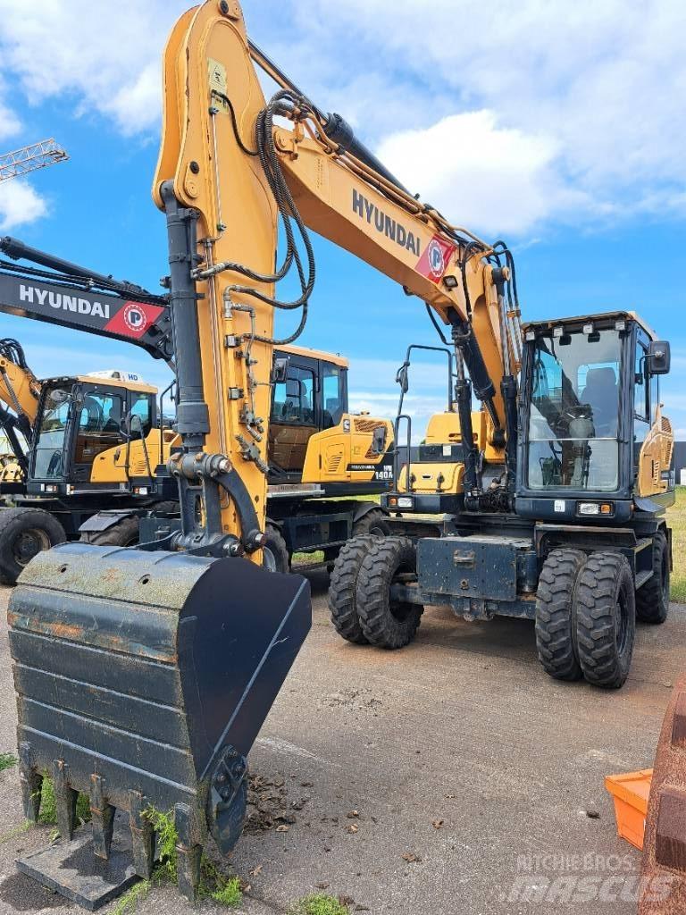 Hyundai HW140 Excavadoras de ruedas