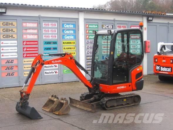 Kubota KX016-4 Mini excavadoras < 7t