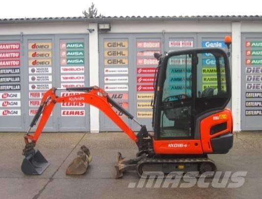 Kubota KX016-4 Mini excavadoras < 7t
