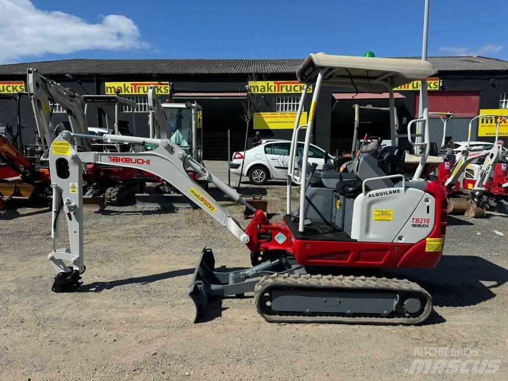 Takeuchi TB 216 Mini excavadoras < 7t