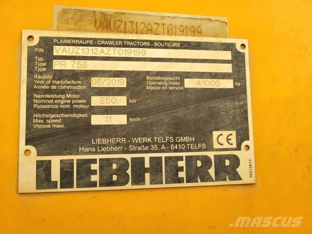 Liebherr PR756 Buldozer sobre oruga
