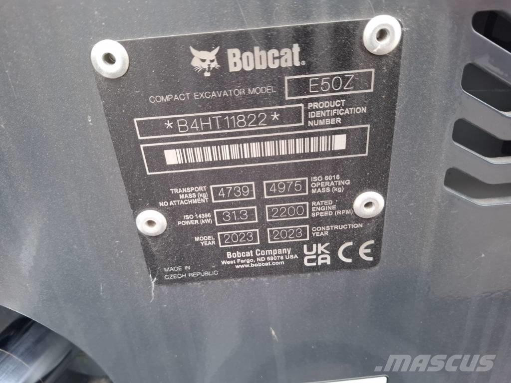 Bobcat E 50z Mini excavadoras < 7t