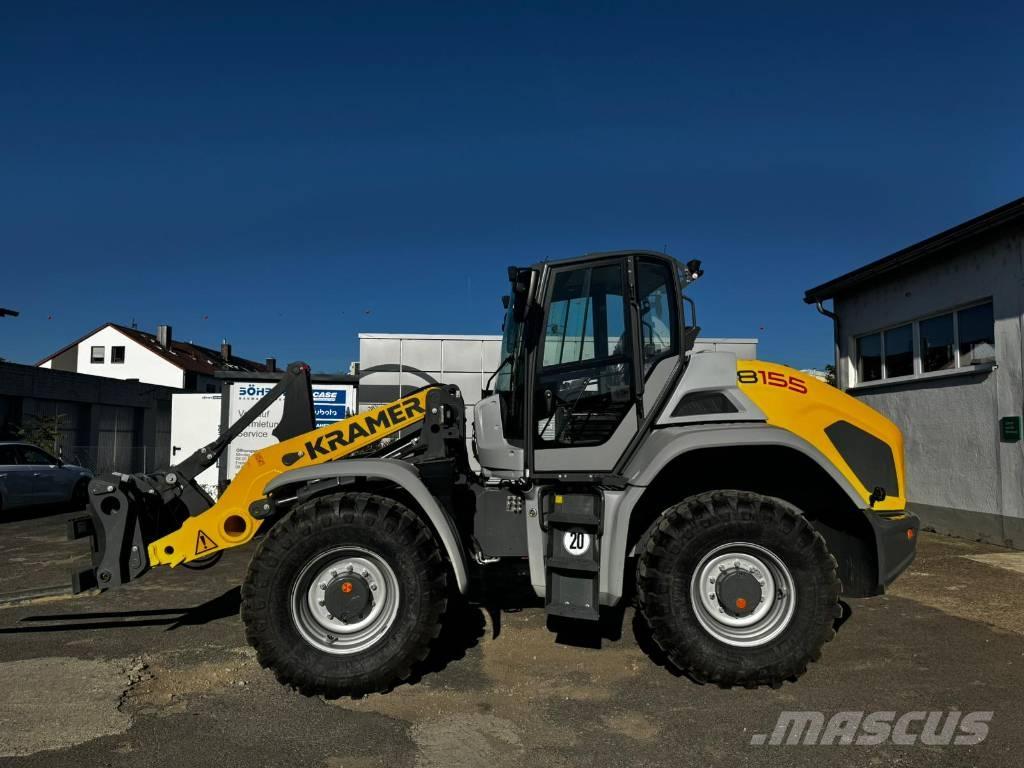 Kramer 8155 | PG + LS Cargadoras sobre ruedas