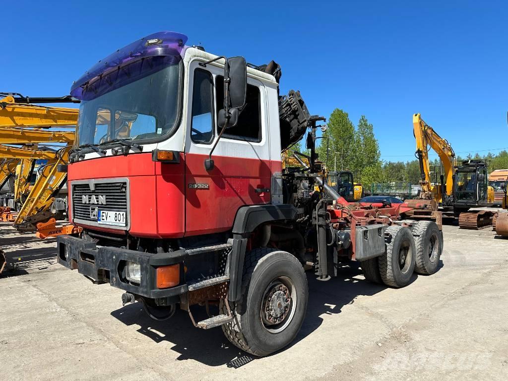 MAN 28.322 6x6 Camiones bañeras basculantes o volquetes
