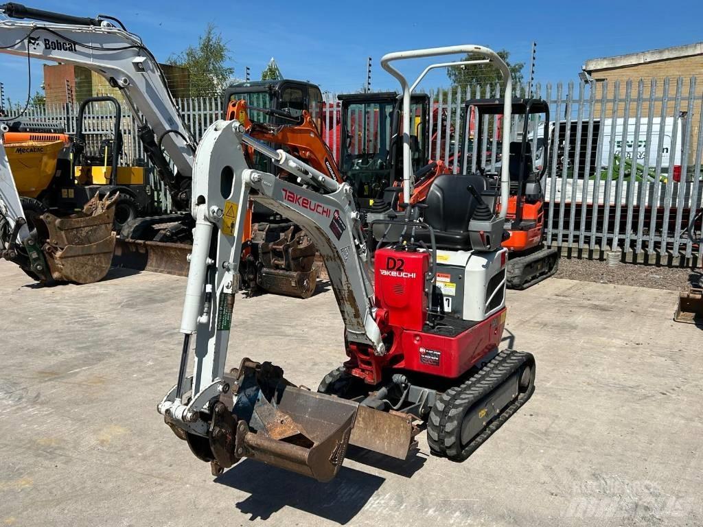 Takeuchi TB 210 R Mini excavadoras < 7t