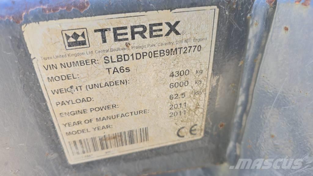 Terex TA 6 Dúmpers de obra