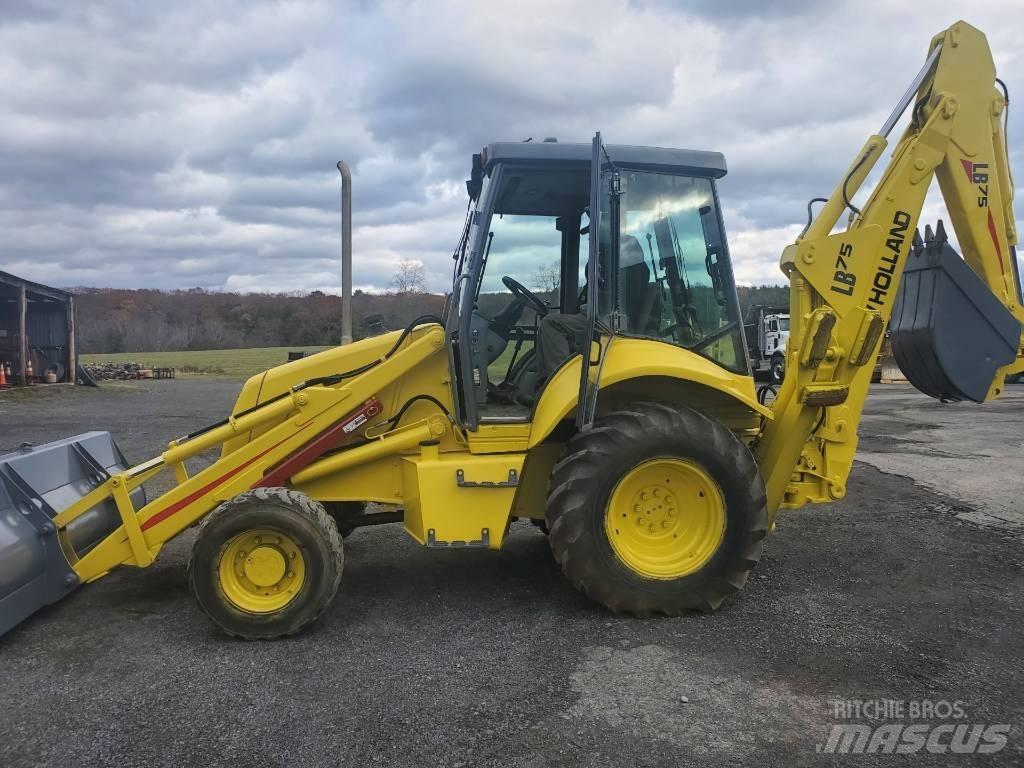 New Holland LB 75 Excavadoras de ruedas