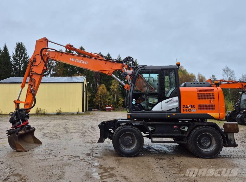 Hitachi ZX 140 W T-5 Excavadoras de ruedas
