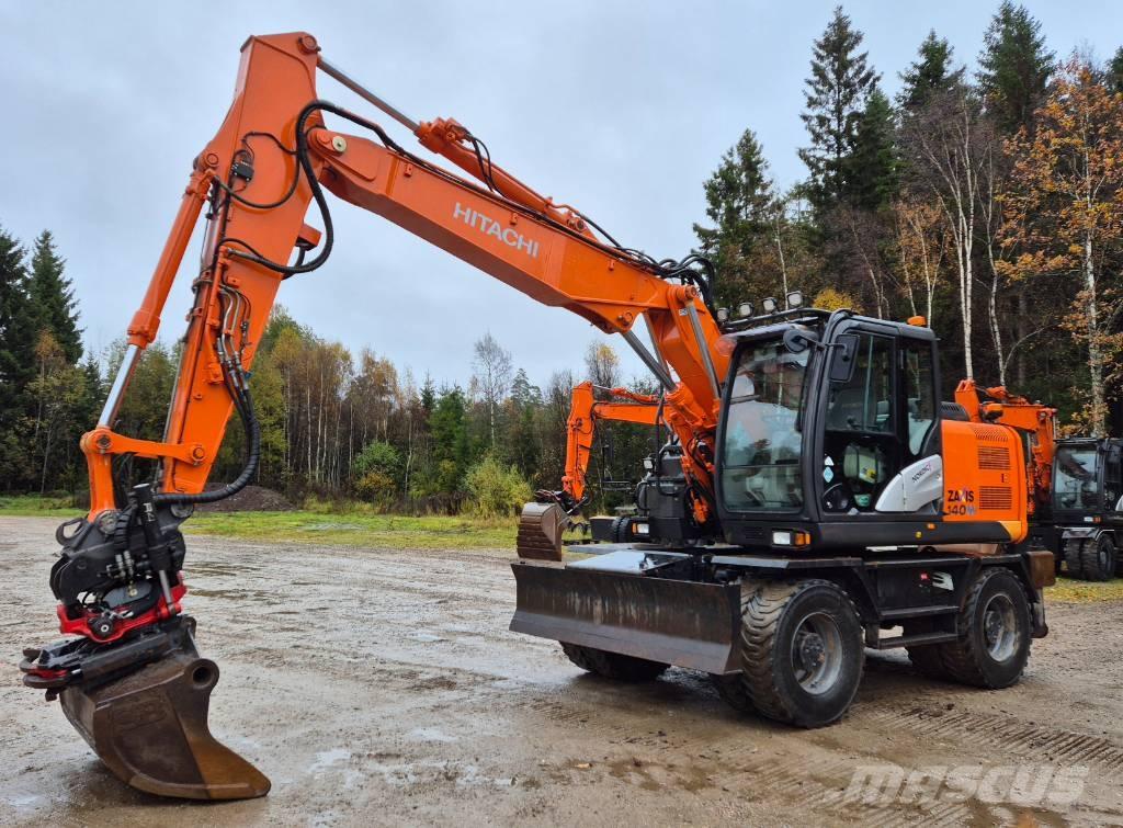 Hitachi ZX 140 W T-5 Excavadoras de ruedas