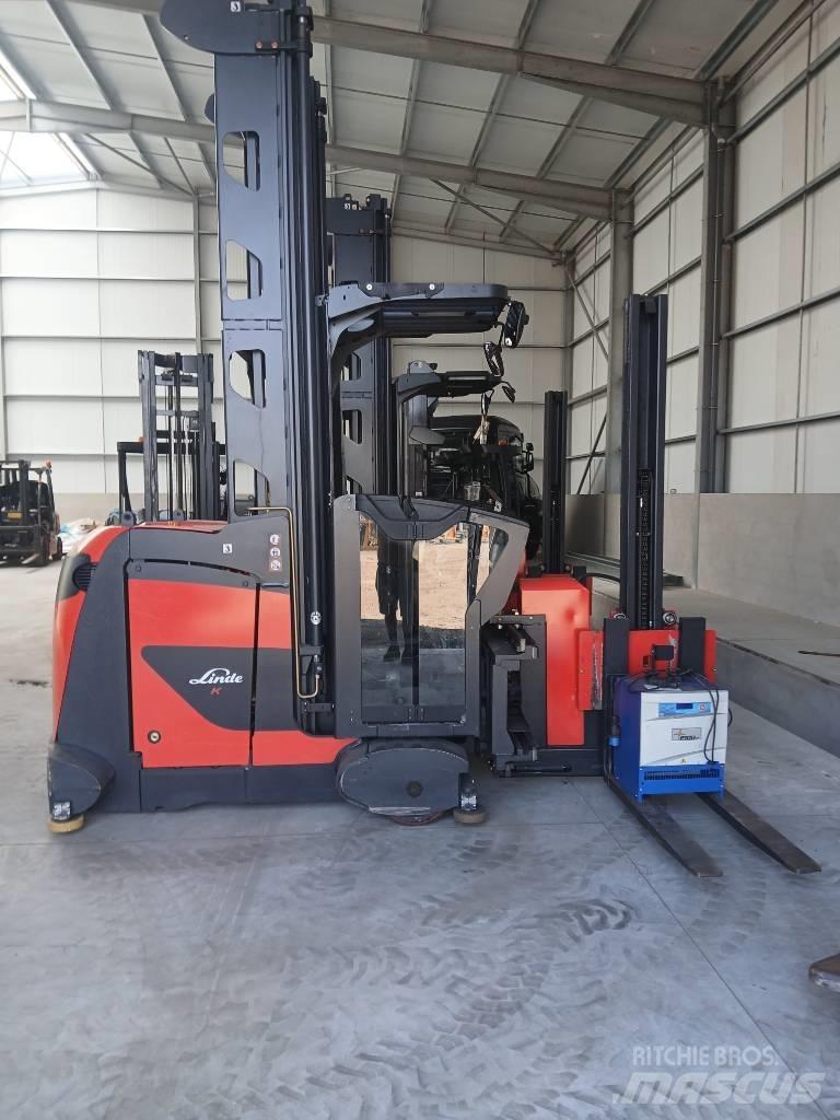 Linde K 10 Carretilla para pasillo estrecho