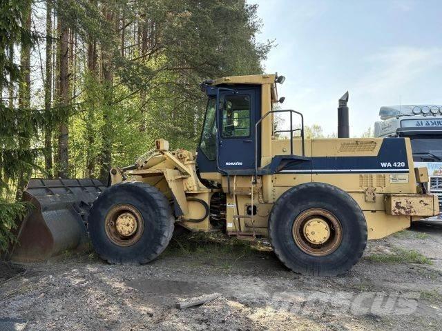 Komatsu WA420-1 Cargadoras sobre ruedas
