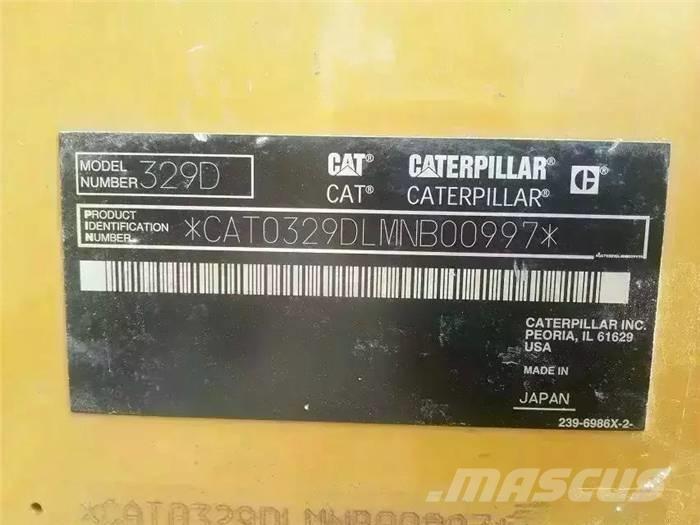 CAT 329 D Excavadoras de cadenas