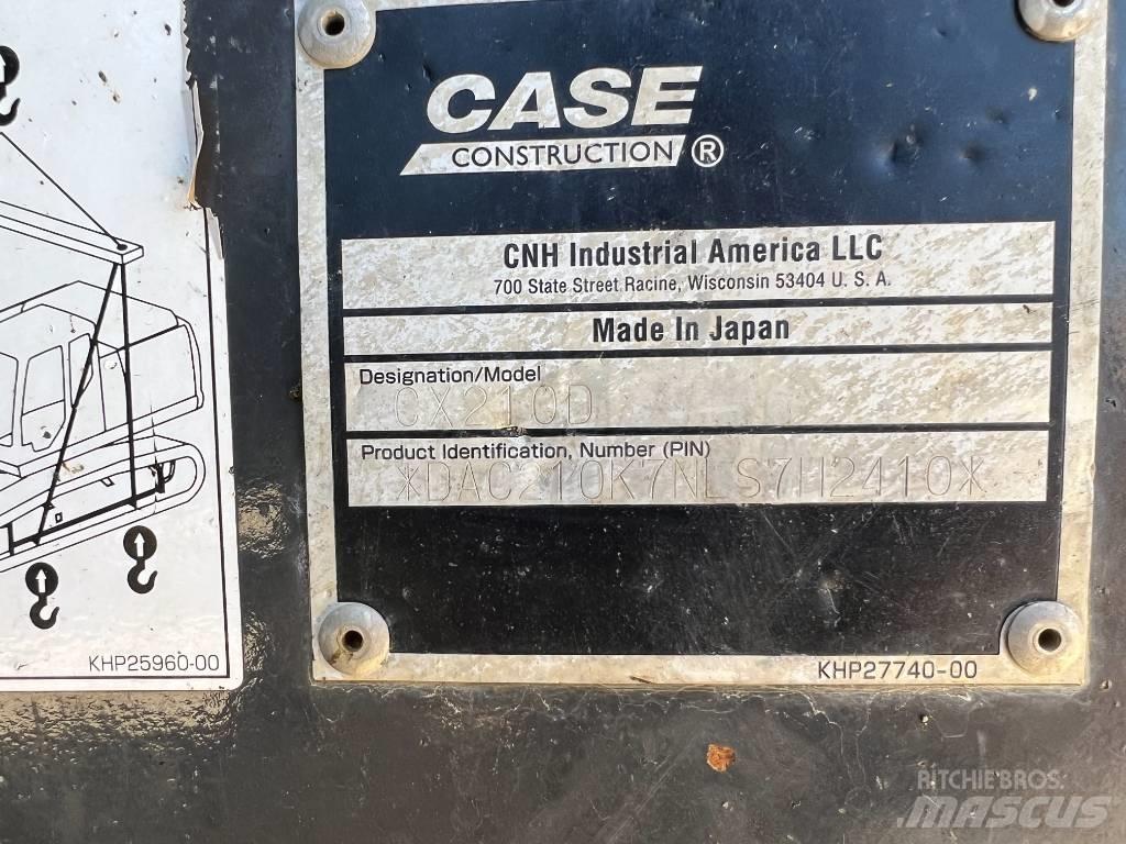 CASE CX 210 D Excavadoras de cadenas