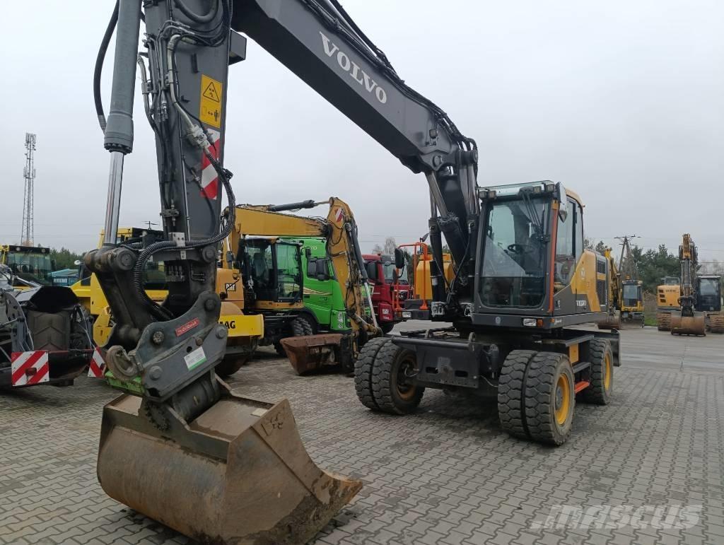 Volvo EW 220 E Excavadoras de ruedas