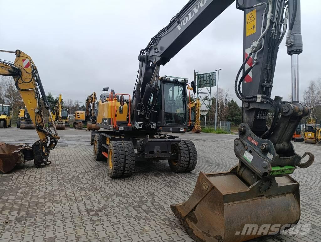 Volvo EW 220 E Excavadoras de ruedas
