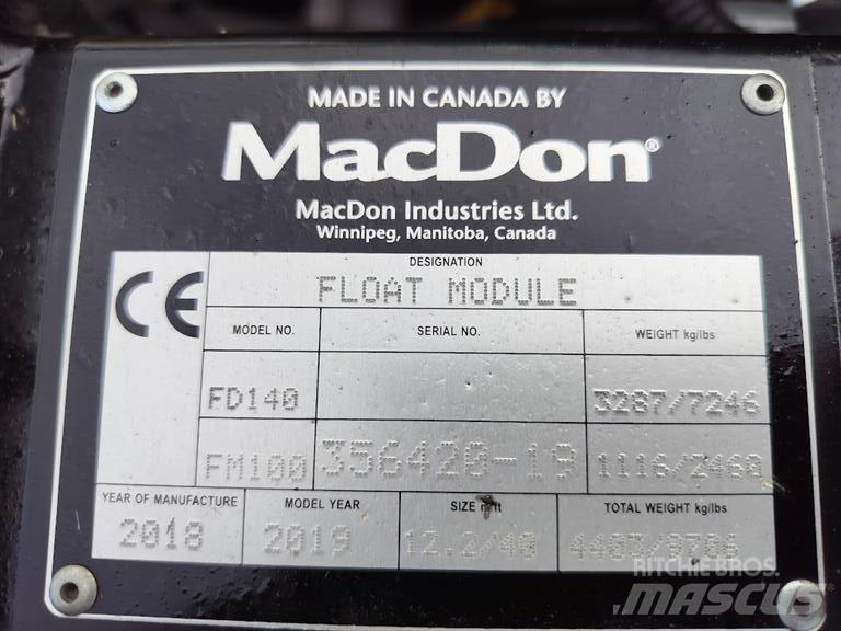 MacDon FD 140 Accesorios para cosechadoras combinadas