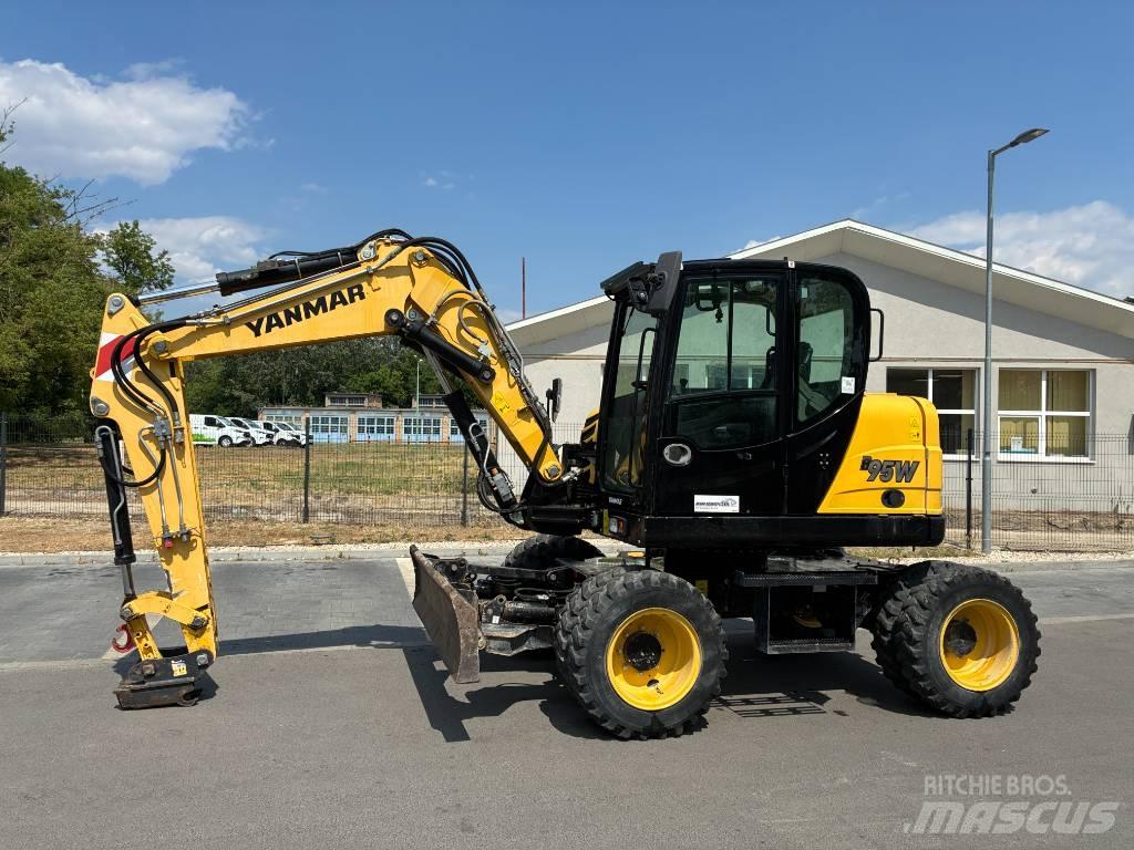 Yanmar B 95 W Excavadoras 7t - 12t