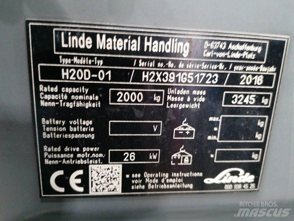 Linde H20D-01 Carretillas diesel