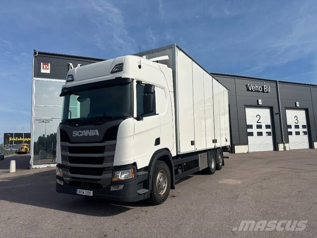 Scania R 450 6x2 Camiones caja cerrada