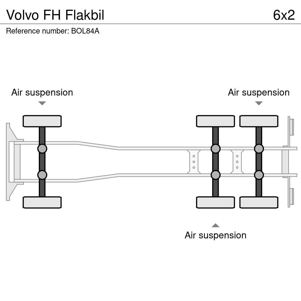 Volvo FH Flakbil Camiones plataforma