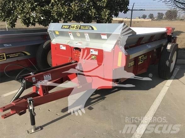 H&S 3123 Remolques esparcidores de estiércol