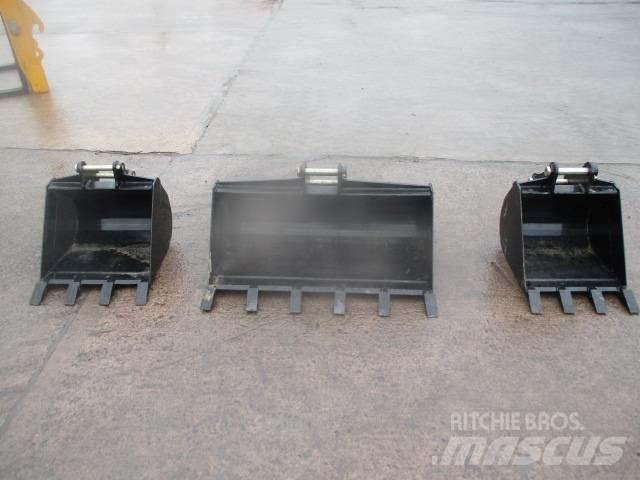  New 30mm Buckets Mini excavadoras < 7t