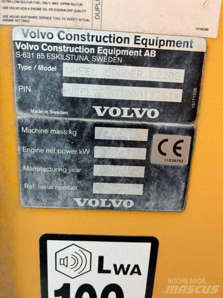 Volvo L 220 G Cargadoras sobre ruedas